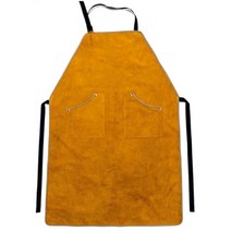 가죽앞치마 황색 주머니