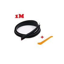 1M 자동차 사이드 윈도우 씰 스트립 소음 차단 Weatherstrip For Peugeot 308 206 307 407 207 208 106 508 3008 Tesla Model