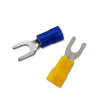 전오전기 PG 압착단자 터미널 절연단자 Y타입, 1.5SQ(적색), 3mm/30개