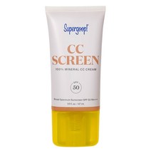 슈퍼구프! 수퍼구프 CC 스크린 100% 미네랄 크림 SPF 50, 306W