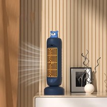 냉난방 캠핑 이동식 에어컨 캐리어 작은방 사무실 책상선풍기 Portable Air Conditioner Fan Home Table M, 03 파란