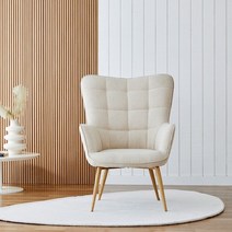 한샘 휴 코지 1인 안락의자 오트밀