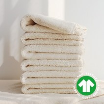 에어테리 오가닉 무표백 바스 프리미엄 고급 바스타올 CPOG300, 10장