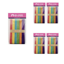 유니아트 2500 하드바 막대 대 50p, 초록색, 15개입