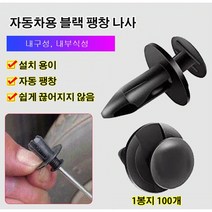 자동차용 블랙 팽창 나사 차량용 플라스틱 팽창 나사 버클