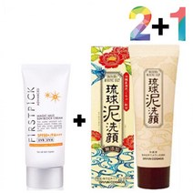 끈적임 없는 선크림 순한 노세범 클렌징 젤 밤 머드 폼 아하 바하 살리실산 오일, 매직마일드선크림 2개_토룰루클렌징밤 1개