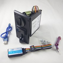 캡슐자판기 부품 수리용품 호환 pc 프로그래머가 쉽게 프로그래밍 할 수있는 자동 판매기 키오스크 기계 용 eu1 다중 동전 동전 수락자 동전 선택기호환용
