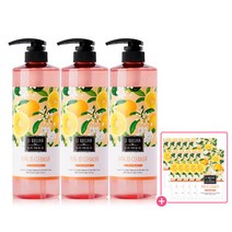 르퀼라야 올인원 클렌저 시트러스 810ml 3개+샤쉐 10매, 단품