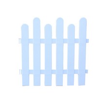 깔끔한 울타리 펜스 원예 화이트 PVC 정원 테라스 휀스 화단 울타리 가림막 담벼락, V