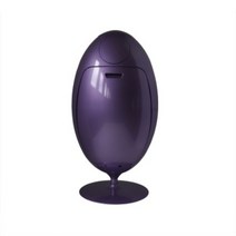 쓰레기통 공룡 알 카운터 디자인 옷 바구니 보관 보관통 장식, 보라