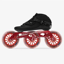 롤러스케이트 2019 원래 Bont 루나 속도 인라인 스케이트 Heatmoldable CarbonFiber 부팅 3*90/100/110mm, 02 Black adult_15 44