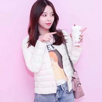 경량다운 오리털 덕 다운 여성 경량패딩 코디 여자옷 봄 가을 겨울