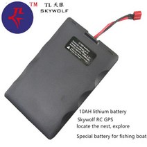 Skywolf TL-380E 전문 수중 음파 탐지기 GPS 자동 Nevigation 반환 미끼 보트 후크 중첩 500M 원격 제어, Battery