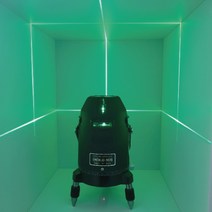 신콘 레이저 레벨기 JD-980G 전자식 그린 레이져레벨기 전방향 8포인트 SL-443S ST-550G, 8개