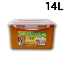김치통 IS 눌러라 절임망 (잠김) 핸들형 14L