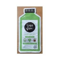 꽃을든남자 하우스메이드 주스 시트마스크 [수딩그린]