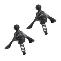 레드빈 차량용 고리 나사 받침방식 송풍구 거치대 DKAM, 블랙, 6개