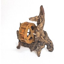 고목물레방아 대 모터포함 미니 실내 분수대 천연 가습기