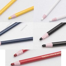 다이아몬드색연필 5색 12개입 유리용 펜슬 색칠 채점용 표시용 칼라 체크용, 청색(113786)