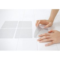 화장실 욕실바닥 미끄럼방지 스티커 10개 디딤판 패드 유치원 병원 대리석