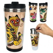 만들기대장-DIY스텐레스 텀블러만들기 민화A형, 상세페이지 참조