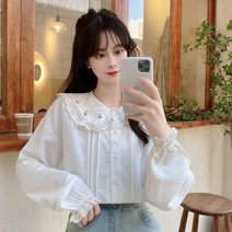 김비서블라우스 곱창 왕리본 봄 여름 블라우스 벌룬 4 5 월 결혼식 하객룩
