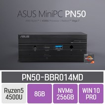 ASUS PN50-BBR014MD [R7-5700U 모델로 대체출고 됩니다.], PN50-BBR014MD(4500U), 8GB   256GB   WIN10 PRO