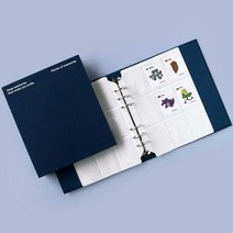 캐릭터 스티커 보관 바인더 다용도 휴대용 씰북 씰책, 상품선택, 01올리브