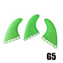서핑보드핀 지느러미 UPSURF FUTURE Tri Fins M 서핑 보드 핀 G5 허니콤 스러스터 3 그린 서프 캐스팅 액세서리