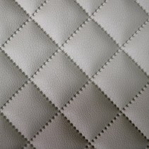 한눈알 고주파 레자원단 엠보싱 방수 인조가죽 국산, 베이지 큰사각