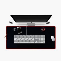 장패드 마우스장패드 마우스패드 PC방장패드 키보드 마우스 컴퓨터장패드 키보드패드, 블루-S사이즈