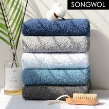 송월타올 오브제 130g 수건, 라이트브라운, 1장