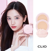 [1+1] 클리오 킬커버 메쉬 글로우 쿠션 리필, 3 리넨, 2 란제리