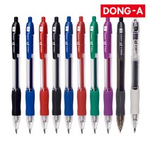 동아 P노크 0.4mm 0.5mm 중성펜, 0.5초록