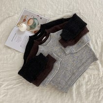 바잉몰 여성 파핑캔디 라운드 보카시 니트 -3color