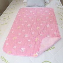 여성용 월경 누출 방지 방수 패드 매트리스 커버 이불 어르신 새지 않는 매트 소변 수면 침실 할머니 선물, H_핑크 엘크