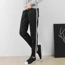 여성 트레이닝 바지 여자 츄리닝 팬츠 두줄 운동복 잠옷 홈웨어 헬스 실내 복 추리닝 의류