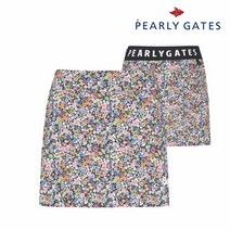 파리게이츠 골프 pearlygatesgolf여성 로고 프린트 큐롯스커트 P521A1PC371_RE, 002, RE