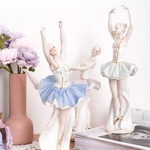 우아한 발레리나 장식인형 거실인테리어 벽장식 꾸미기 소품 100일, 블루(HW-B-2), 블루(HW-B-2)