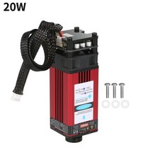 레이저각인기 각인기계 나무각인기 레이저마킹기 10/20/30W/40W 레이저 모듈 헤드 450nm 블루 조각 기계, 05 20W