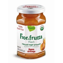 Rigoni 리고니 디 아시아고 피오르디프루타 과일 스프레드 복숭아 250g, 수량, 상세참조