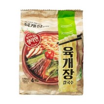 풀무원 생면식감 육개장칼국수 120.9g, 8봉