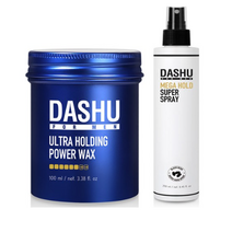다슈 포맨 프리미엄 울트라 홀딩 파워 왁스 100ml + 다슈 포맨 프리미엄 메가 홀드 슈퍼 스프레이 250ml, 9세트