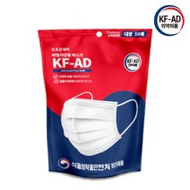 조은데이 비말 차단용 마스크 대형 KFAD 성인용, 50개입, 4개