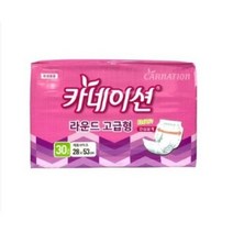 카네이션 라운드형 성인용 속기저귀, 1박스