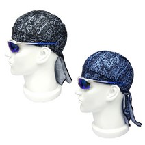 카투스 1+1 여름용 쿨 두건 자전거두건 오토바이두건 배달두건 LKJ, 레드+블랙