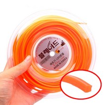 블레이드 국산 예초기끈 2.7mm x 30M 사각 나일론줄 커터날 플라스틱 예초기줄 나일론끈 나일론컷터 자동키트 자동키트날 나일론커터날 예초기날 예초기안전날 안전캇타 안전카타 사각형 안전컷터, 1개