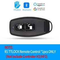 대문번호키 도어락 현관문 자동문 유리문 스마트 폰 블루투스 TTlock 앱 제어 도어 액세스 시스템 지문 또는 벨 카드 리더 13.56Mhz 오프너 패널, R1 Remote Key Only