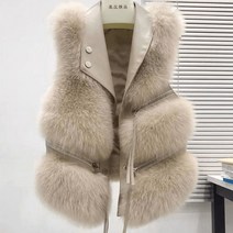 겨울 뽀글이 퍼 베스트 털조끼 숏조끼 빅사이즈 가을