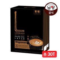 루카스나인 더블샷 라떼 커피, 14.9g, 30개입, 1개